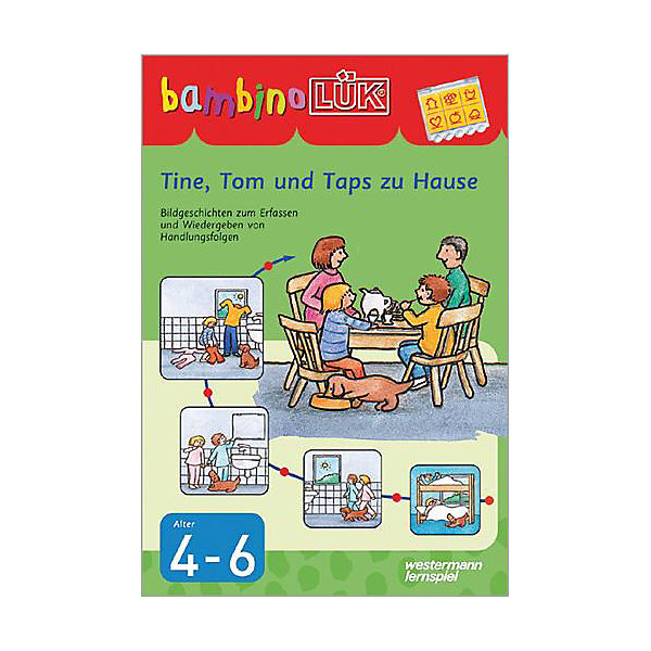 bambino LÜK: Tine, Tom und Taps zu Hause