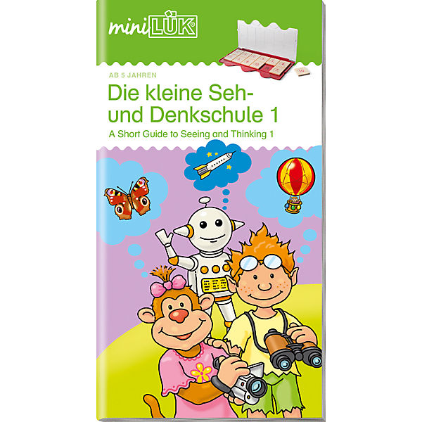 mini LÜK: Kleine Seh- und Denkschule 1, Übungsheft