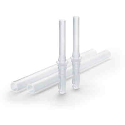 NUK Flexi Cup Ersatztrinkhalm, auslaufsicher, BPA frei, 2er Pack, transparent
