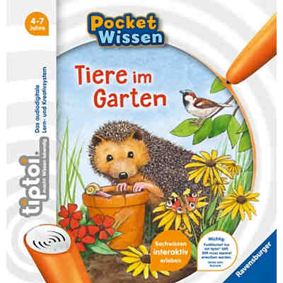 tiptoi® Pocket Wissen: Tiere im Garten