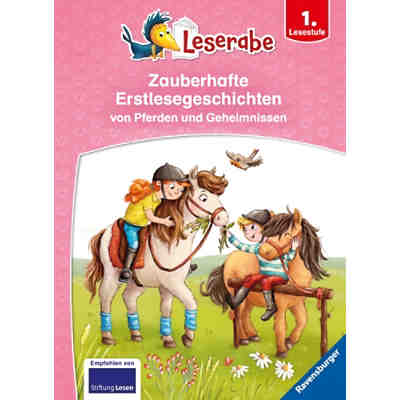 Leserabe: Zauberhafte Erstlesegeschichten von Pferden und Geheimnissen, 1. Lesestufe