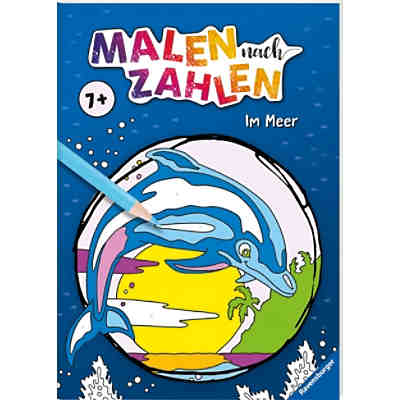 Malen nach Zahlen: Im Meer