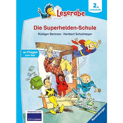 Leserabe: Die Superhelden-Schule, 2. Lesestufe