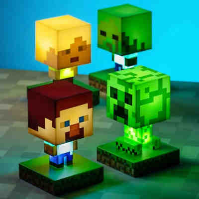Icon Licht: Minecraft - Creeper 2