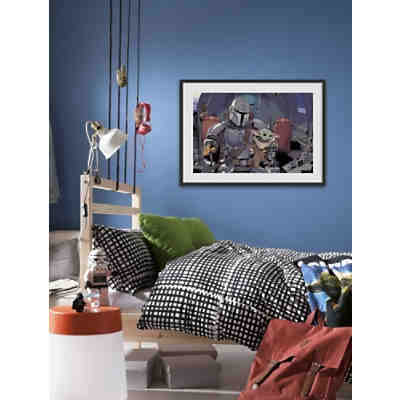 Wandbild "Mandalorian The Child Cockpit" - 40 x 30 cm 2
