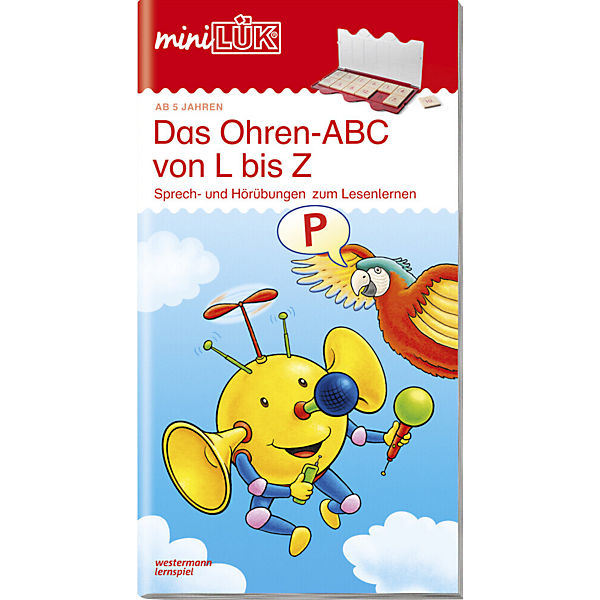 mini LÜK: Das Ohren-ABC von L bis Z, Übungsheft