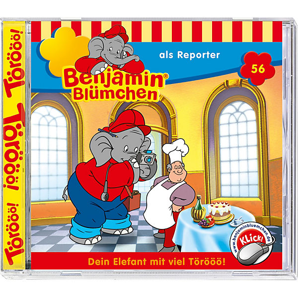 CD Benjamin Blümchen 56: Als Reporter