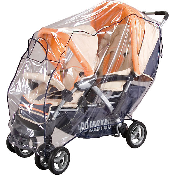 Regenverdeck für Geschwistersportwagen, marine