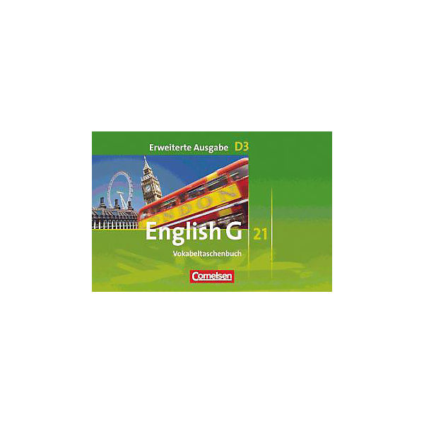 English G 21, Ausgabe D: 7. Schuljahr, Vokabeltaschenbuch, Erweiterte Ausgabe (Att8:BandNrText: 3)