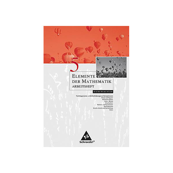 Elemente der Mathematik, Ausgabe Niedersachsen (8-jähriges Gymnasium): 5. Schuljahr, Arbeitsheft (Att8:BandNrText: 87085)