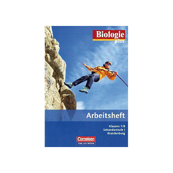 Biologie plus, Ausgabe Sekundarstufe I Brandenburg: 7./8. Schuljahr, Arbeitsheft (Att8:BandNrText: 0101248)