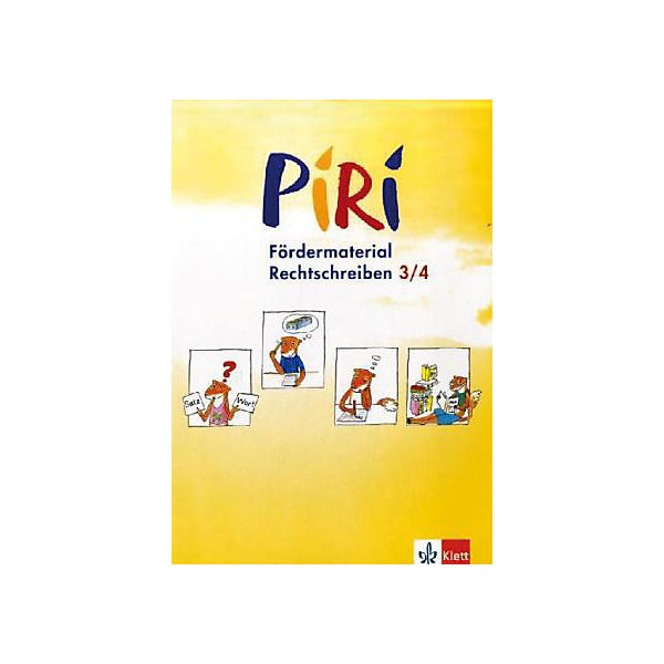 Piri, Das Sprach-Lese-Buch, Fördermaterial: 3./4. Schuljahr, Arbeitsheft Rechtschreiben (BandNr.270593)
