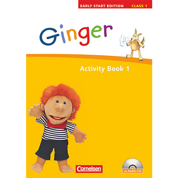 Ginger - Early Start Edition: 1. Schuljahr, Activity Book, m. Lieder-/Text-Audio-CD (Att8:BandNrText: 1)