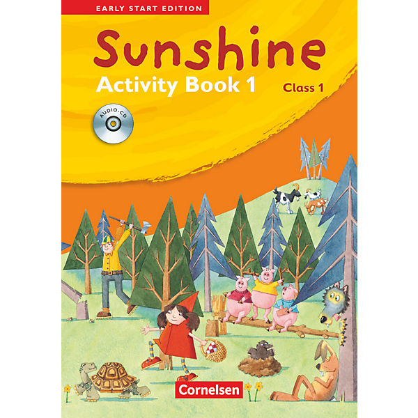 Sunshine - Early Start Edition: Klasse 1, Activity Book, m. Lieder-/Text-Audio-CD (Att8:BandNrText: 346269)