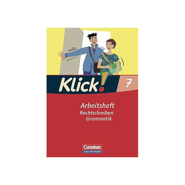 Klick! Deutsch, Ausgabe Östliche Bundesländer und Berlin: Rechtschreiben / Gramamtik, 7. Schuljahr, Arbeitsheft. (Att8:BandNrText: 60999)