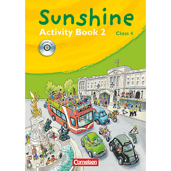 Sunshine, Allgemeine Ausgabe: Class 4, Activity Book, m. Audio-CD (BandNr.2)