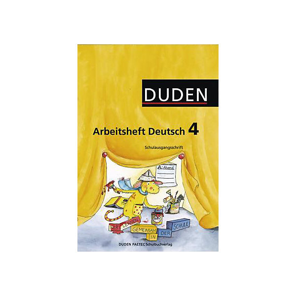 Duden Sprachbuch, Ausgabe A: Klasse 4, Arbeitsheft Deutsch, Schulausgangsschrift (BandNr.8845)