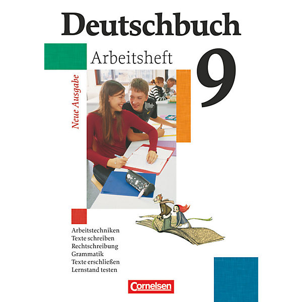 Deutschbuch, Gymnasium (G8) Hessen u. Nordrhein-Westfalen, Neue Ausgabe: 9. Schuljahr, Arbeitsheft mit Lösungen (Att8:BandNrText: 681092)