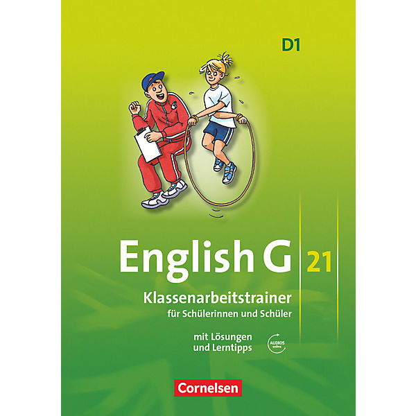 English G 21, Ausgabe D: 5. Schuljahr, Klassenarbeitstrainer m. Lösungen u. Audio-CD (BandNr.1)