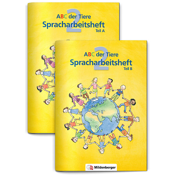 ABC der Tiere: 2. Schuljahr, Spracharbeitsheft, 2 Tle. (BandNr. AB)