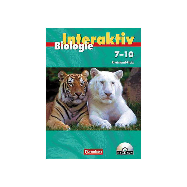 Biologie interaktiv, Realschule Rheinland-Pfalz: 7.-10.. Schuljahr, Schülerbuch m. CD-ROM