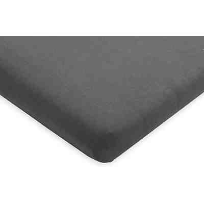 Spannbettlaken für Stubenwagen und Wiegen Jersey, 40 x 80/90 cm, Storm grey 2