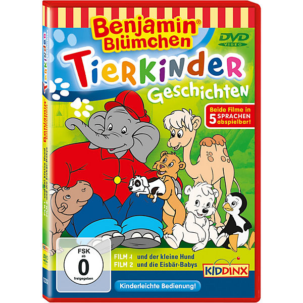 DVD Benjamin Blümchen Tierkinder-Geschichten: Der kleine Hund/ Die E