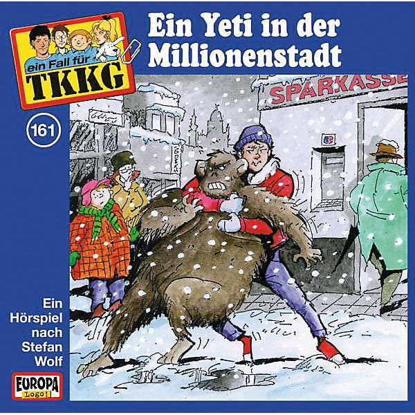CD TKKG 161 - Ein Yeti in der Millionenstadt