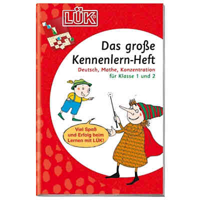 LÜK: Das große LÜK-Set für Einsteiger - Übungsheft und LÜK Lösungsgerät 2