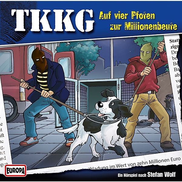 CD TKKG - /Auf Vier Pfoten Zur Millionenbeute
