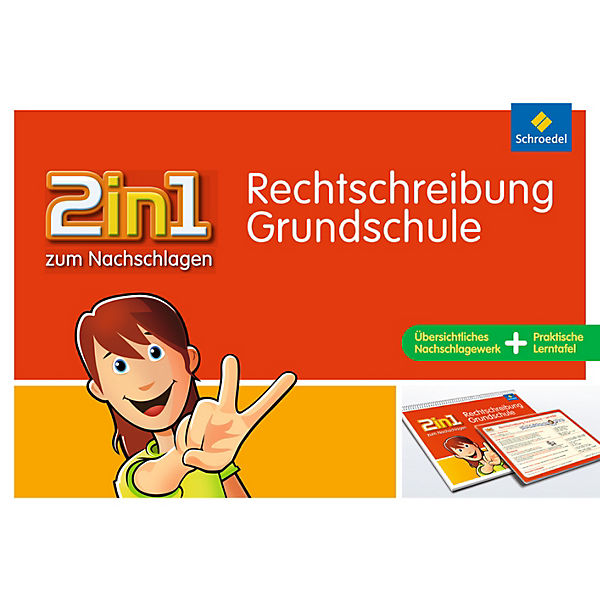 2 in 1 zum Nachschlagen - Rechtschreibung Grundschule