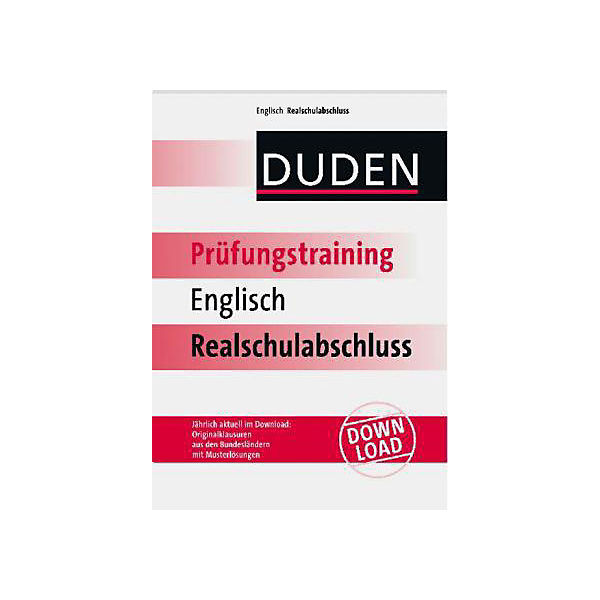 Duden Prüfungstraining Englisch Realschulabschluss