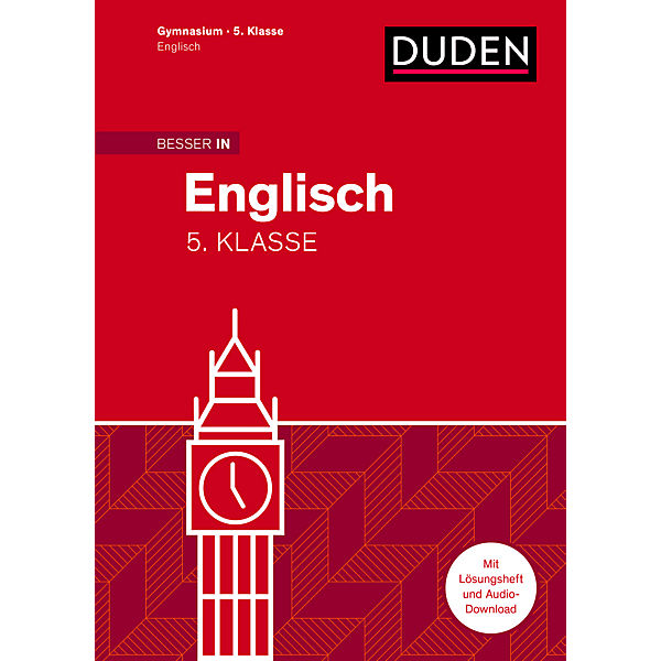Besser in Englisch, Gymnasium 5. Klasse, mit Audio-CD
