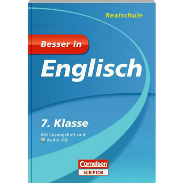 Besser in Englisch, Realschule 7. Klasse, mit Audio-CD