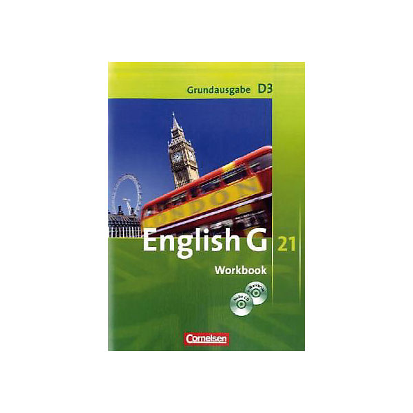 English G 21, Ausgabe D: 7. Schuljahr, Workbook m. CD-ROM (e-Workbook) u. Audio-CD, Grundausgabe