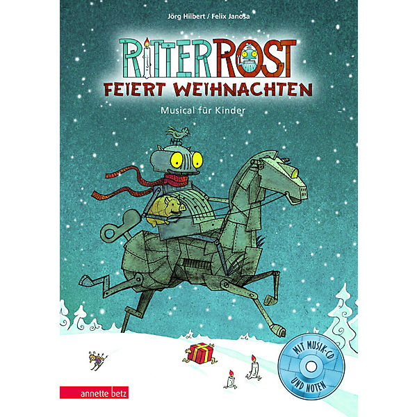 Ritter Rost feiert Weihnachten, m. Audio-CD