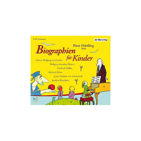 Biographien für Kinder, 6 Audio-CDs