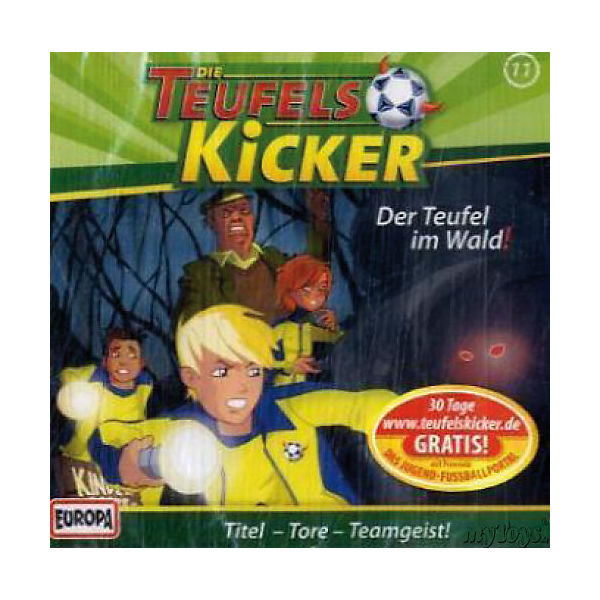 Die Teufelskicker, Der Teufel im Wald, 1 Audio-CD