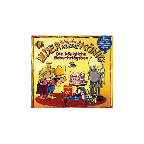 Der Kleine König, Die königliche Geburtstagsbox, 4 Audio-CDs