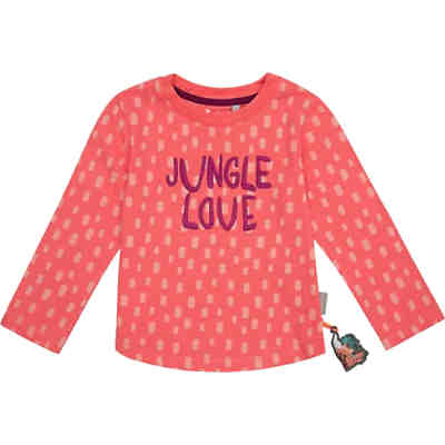 Langarmshirt JUNGLE LOVE für Mädchen, Organic Cotton