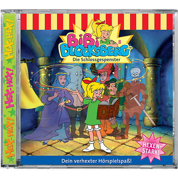 CD Bibi Blocksberg 08 - Die Schlossgespenster