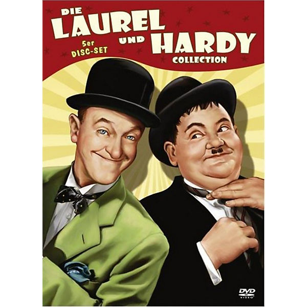 DVD Laurel & Hardy - 5er Box