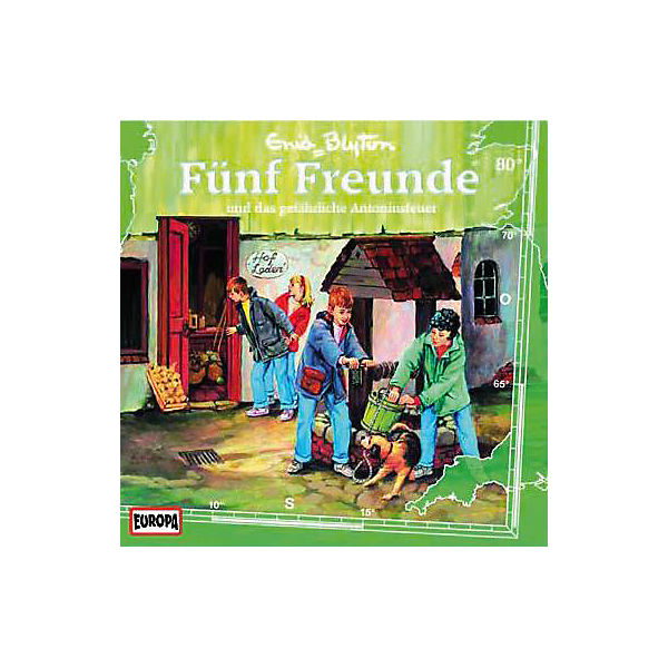 CD Fünf Freunde 80 - und das gefährliche Antoni