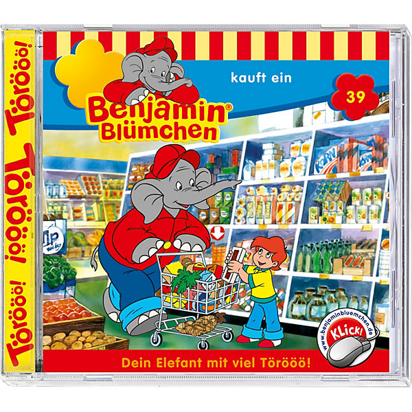 CD Benjamin Blümchen 39 - kauft ein