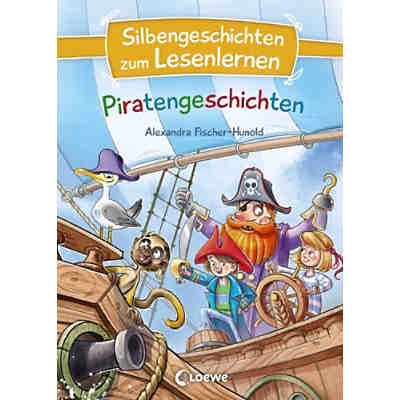 Silbengeschichten zum Lesenlernen - Piratengeschichten