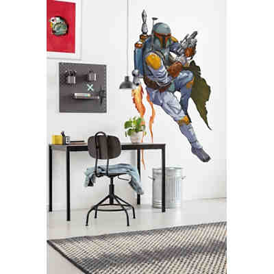 Selbstklebende und konturgeschnittene Vlies Fototapete "Star Wars XXL Boba Fett" - 127 x 200 cm 2