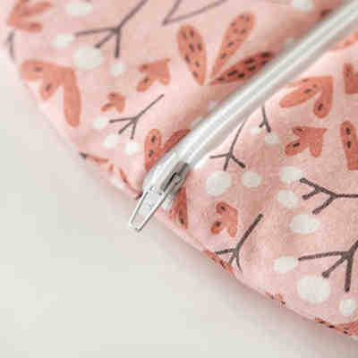 Jersey Schlafsack, gefüttert, 74, Flora 2