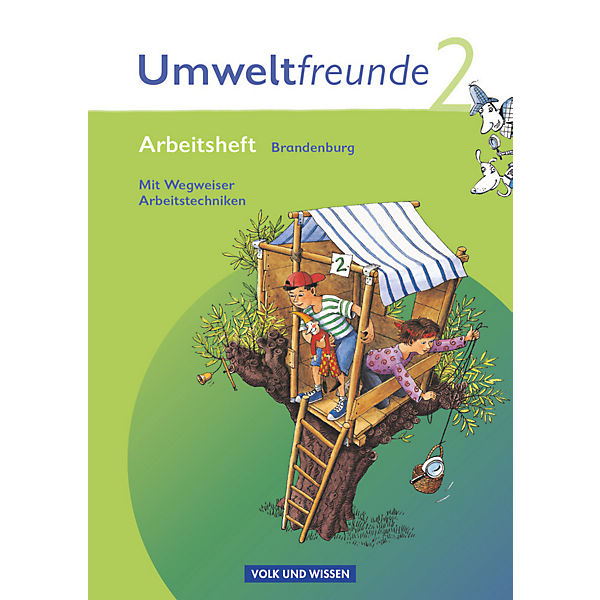 Umweltfreunde, Ausgabe Brandenburg (Neubearbeitung 2009): 2. Schuljahr, Arbeitsheft m. Einleger