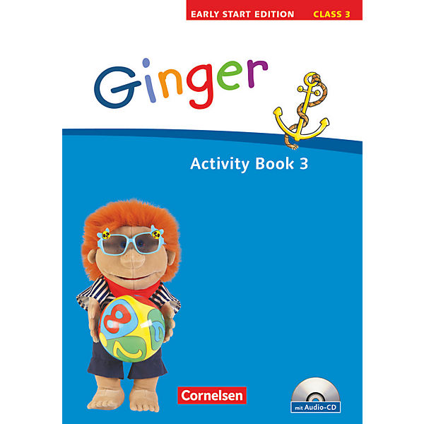 Ginger - Early Start Edition: Class 3, Activity Book m. Audio-CD