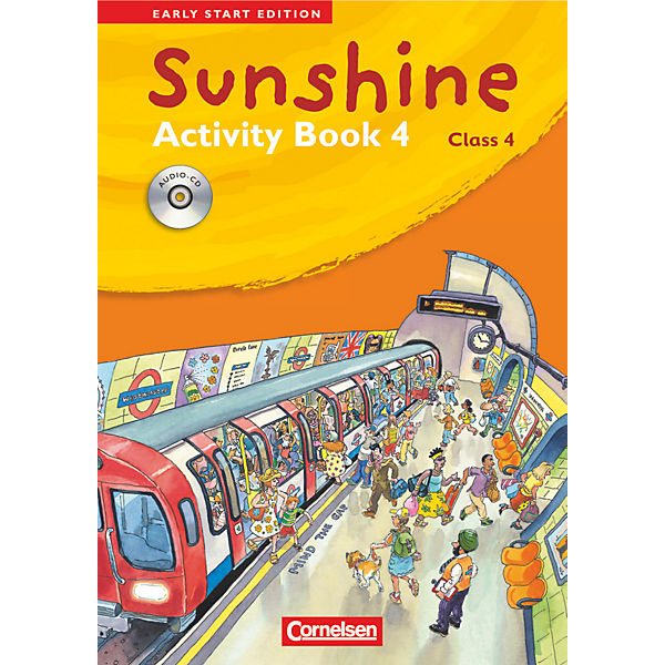 Sunshine - Early Start Edition: Class 4, Activity Book, m. Lieder-/Text-Audio-CD